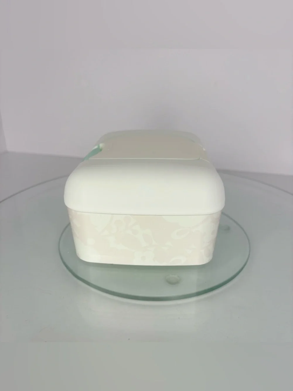 Charmin Freshmates Wipes Dispenser Pop Up Bathroom Holder White Tan Green